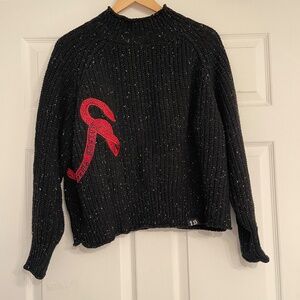 Reputation Knit Sweater, New Xmas Rep Mockneck